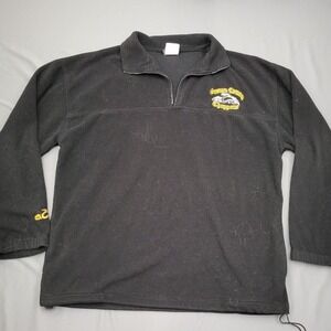 Orange County Choppers Fleece Pullover Mens XXL Black Motorcycle Biker